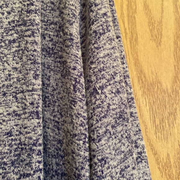 Gently used blue Lularoe Sarah cardigan - Picture 3 of 4